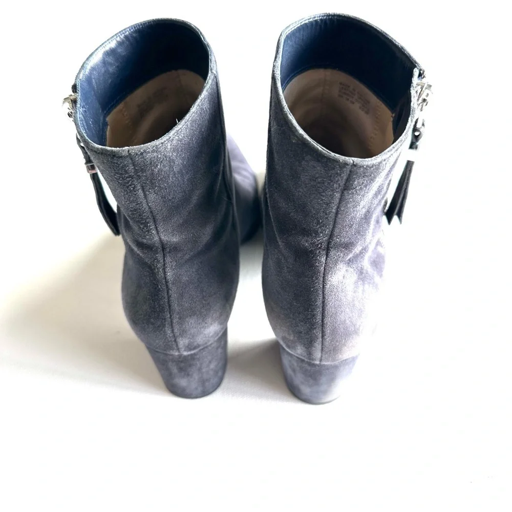 MICHAEL Michael Kors Navy Dawson Suede Booties